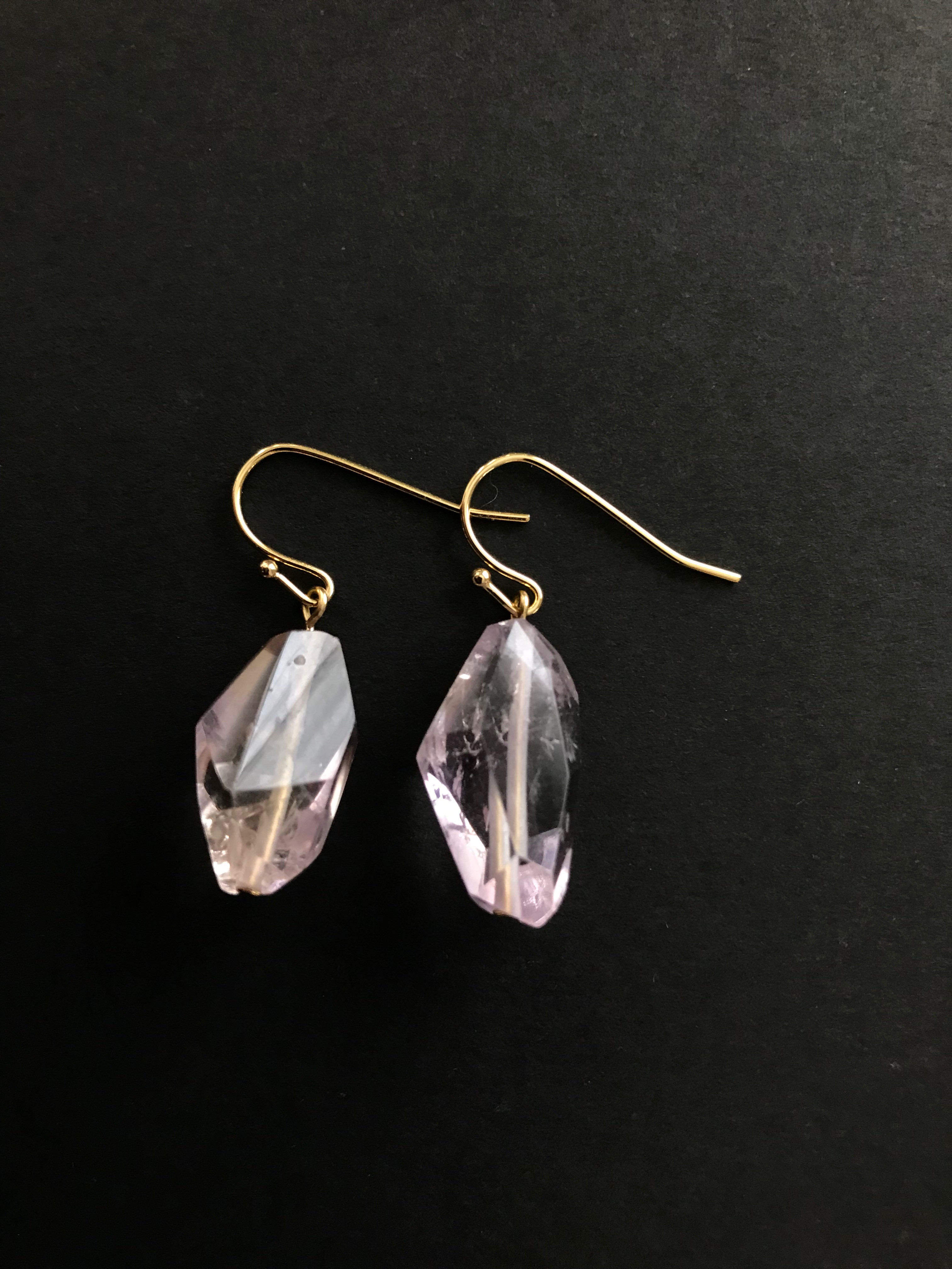 ［再販］大粒アメトリン ♚ピアス/ノンホールピアス