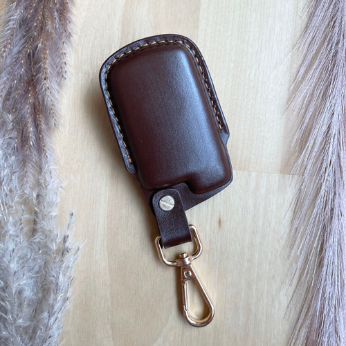 Spring opening Wallet ~Buttero Leather~二つ折りバネ口財布