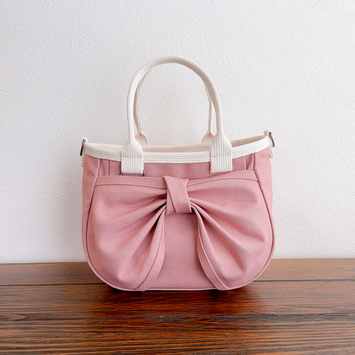 ♥️小♥️ころリボンバッグ ショルダーバッグ トートバッグ