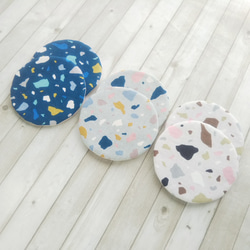 専用✳︎ハンドメイド✳︎テラゾー柄　丸型巾着　モカ　ベージュ テラゾー 柄 のおすすめ人気通販 検索結果｜Creema(クリーマ