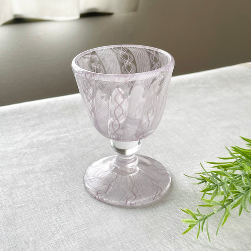 吹きガラス　花瓶　レースガラス レース紡ぐグラス［B］レースガラス グラス F-GLASS 通販 16170686