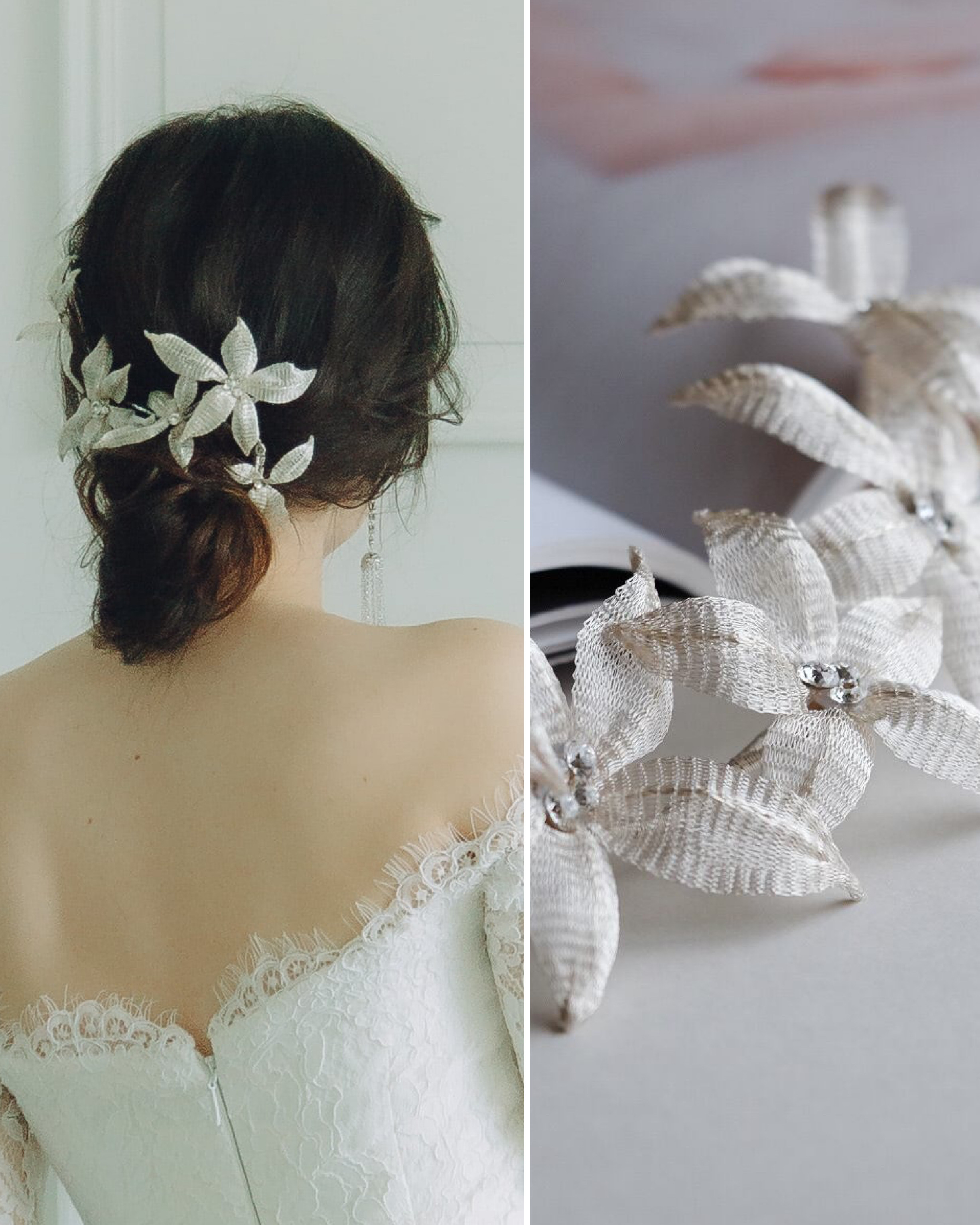 [ゼクシィ掲載][HA-138]ウェディング スワロ 結婚式 披露宴　ブライダル　アクセサリー