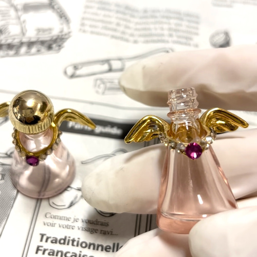 訳あり】天使のパフュームボトル デコ アトマイザー 香水入れ 【送料