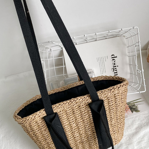 受注制作】かごバッグ ショルダー トートバッグ ハンド手作りバッグ  