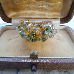 SWAROVSKI ☆ 2粒リング ☆ スワロフスキーリング 指輪・リング