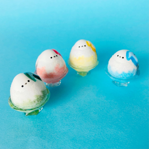 かき氷シマエナガ その他置物 つぶ屋 通販 16171255｜Creema(クリーマ)