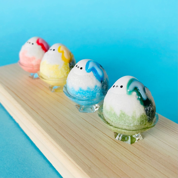 かき氷シマエナガ その他置物 つぶ屋 通販 16171255｜Creema(クリーマ)