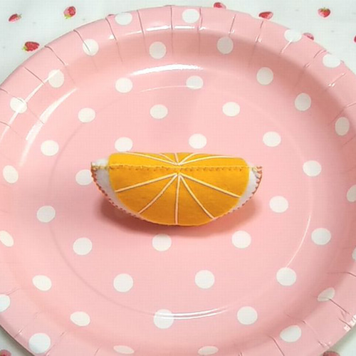 フェルト ままごと☆オレンジ おもちゃ・人形 うりんこ堂 通販