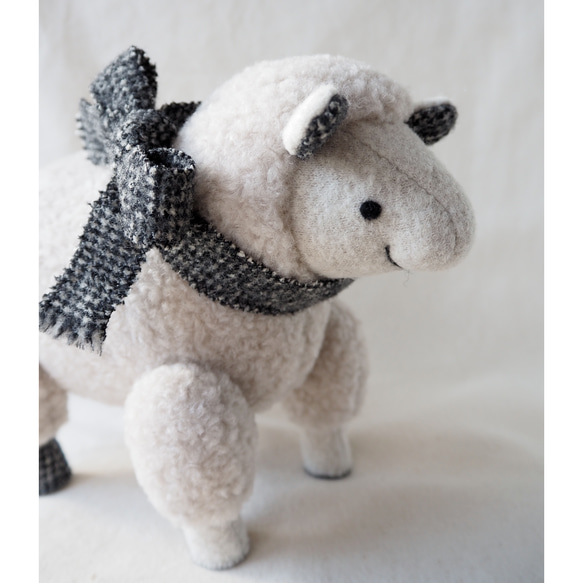 ヒツジさん ぬいぐるみ kuzoomiko 通販 16171764｜Creema(クリーマ)