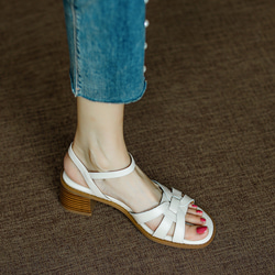 kotarouレディース手芸牛革サンダル本革歩き安い可愛い猫柄Ｍ レザーサンダル レディース フラット ぺたんこ 本革 牛革 女性