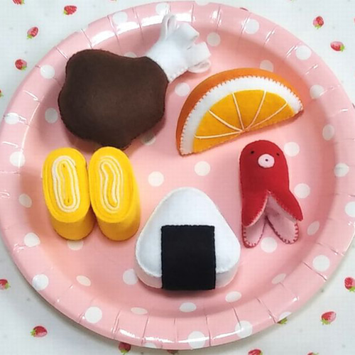 フェルト ままごと☆13種類スペシャルセット おもちゃ・人形 うりんこ