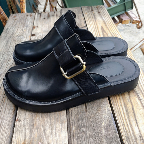 ◇本革◇新作◇サボサンダル◇クロッグ◇ブラック◇色変更無料◇サイズ