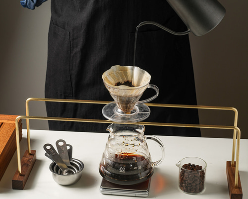 コーヒードリッパースタンド コンパクト ウォルナット その他