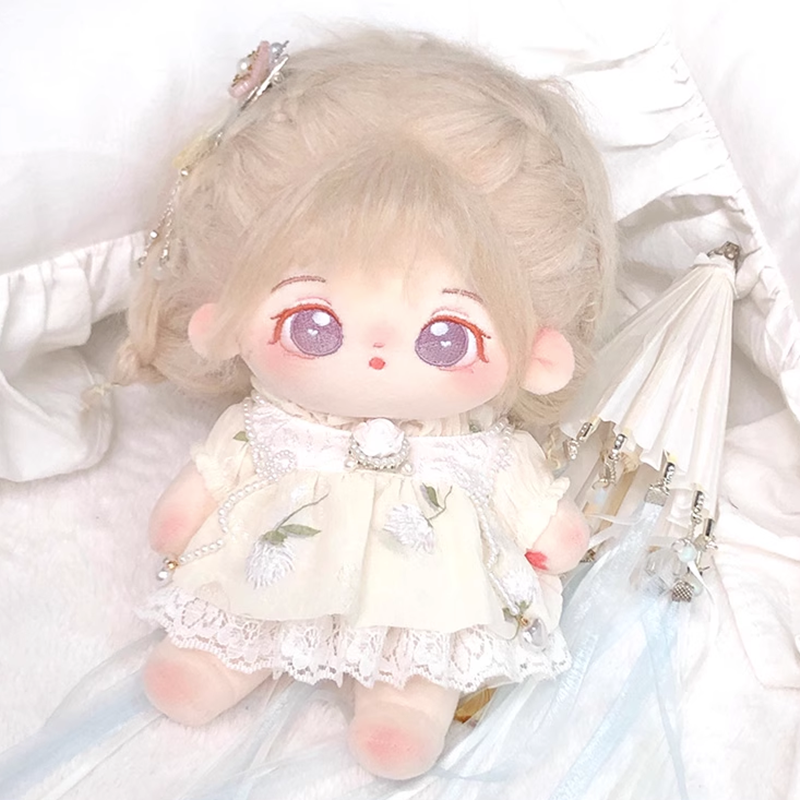 全白セット 20cm完売レア限定可愛い貴族タキシード着せ替えぬいぐるみ服♪