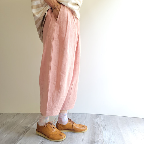 クロップドサーカスパンツ　ピンク fit=scale-down,w=1200