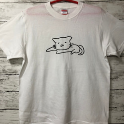 Tシャツ　ねこ 2枚目の画像