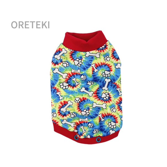 ORETEKI】残りわずか＊S.Lのみ*ハンドメイド＊レッド＊骨ロック