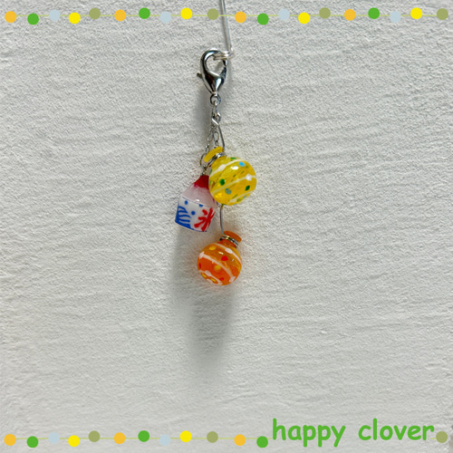 お祭りヨーヨー（水風船）チャーム その他アクセサリー Happy Clover