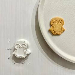 ペンギン 小サイズ クッキー型 その他素材 mimi_cookiecutter
