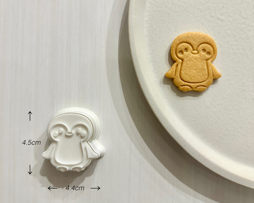 ペンギン 小サイズ クッキー型 その他素材 mimi_cookiecutter 通販