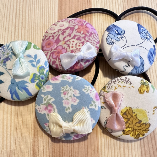 リバティ ハンドメイド ヘアクリップ3個セット 116