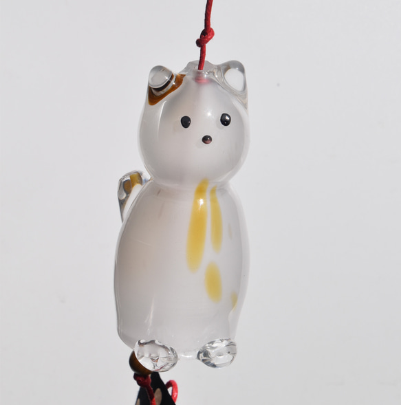 にゃんこ風鈴風ピアス にゃんこ風鈴風ピアス