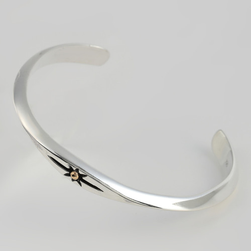 バングル メンズ レディース シルバー シルバー925 ブレスレット 細い