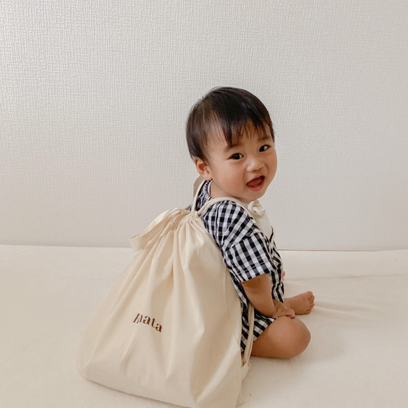 B011 【 Named backpack 】 名入れ可能 一升餅 選び取り 一升米 リュック 1歳 誕生日 ファースト 4枚目の画像