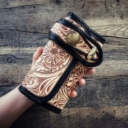 バイカーズウォレット 長財布 ライダースウォレット レザーウォレット