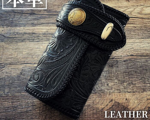 【希少】ウォータードラゴン 財布 ライダース ウォレット バイカーズ バイカーズウォレット 長財布 ライダースウォレット レザー