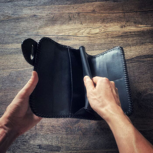 バイカーズウォレット 長財布 ライダースウォレット レザーウォレット