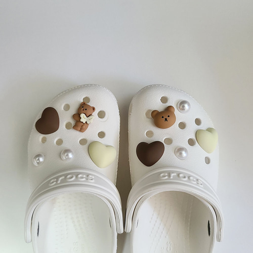 ジビッツ クロックス用 アクセサリー チャーム 飾り ピン デコ