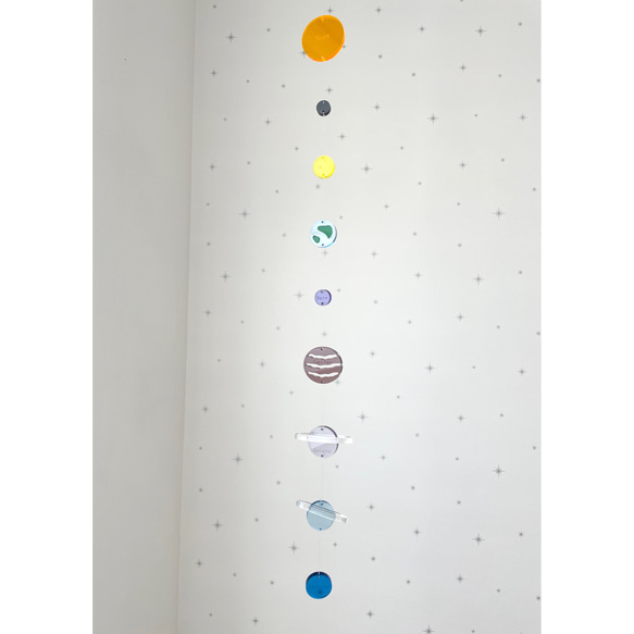 太陽系モビール 2枚目の画像