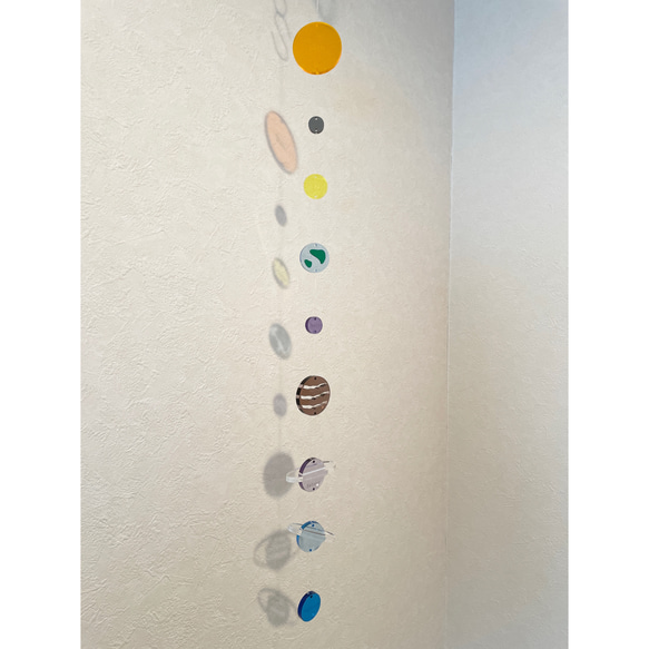 太陽系モビール 9枚目の画像