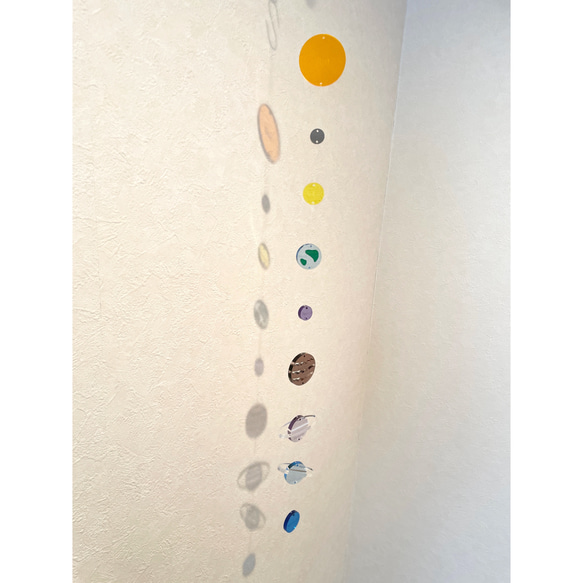 太陽系モビール 12枚目の画像