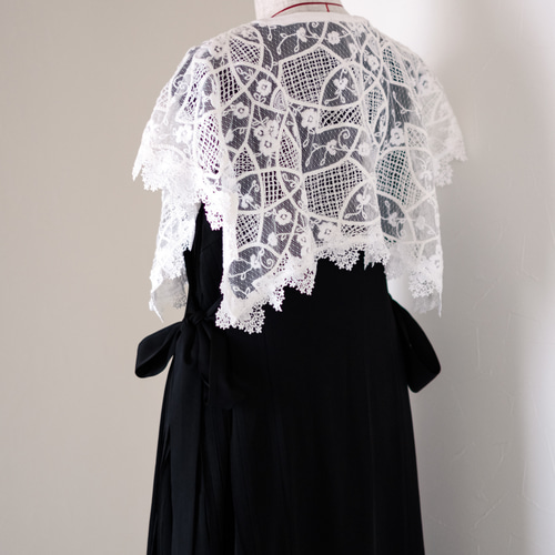 くるみさま専用⭐︎ アンティークボレロ アンティーク調刺繡レース ポレロ / white その他アクセサリー