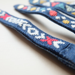 Kogin刺繡戶外掛鉤☺︎ 簡約 [露營 ☺︎ 刺繡] 牛仔布改造 ☺︎ 衣架掛鉤 ⌘ 接受客製化 ⌘ 第8張的照片