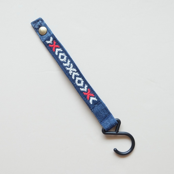 Kogin刺繡戶外掛鉤☺︎ 簡約 [露營 ☺︎ 刺繡] 牛仔布改造 ☺︎ 衣架掛鉤 ⌘ 接受客製化 ⌘ 第5張的照片