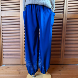 浴衣で２wayパンツ 着物リメイク ロングパンツ ちゃこ 通販｜Creema