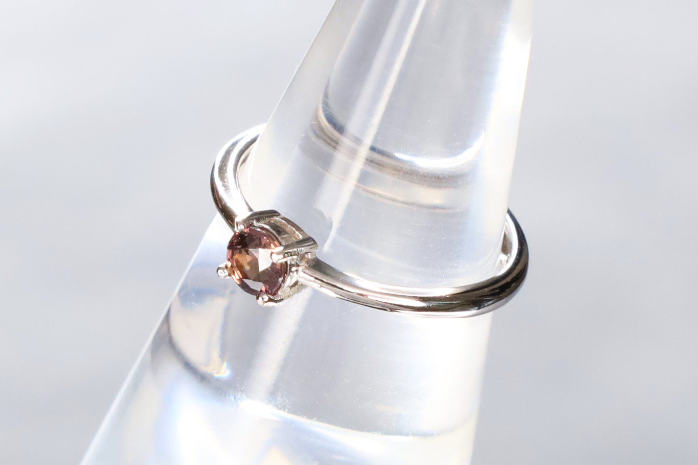 ★非加熱の本当の天然の輝き☆彡 タンザニア産 天然サファイア シルバー925 リング｜サイズ調整可能【鑑別済ロット】