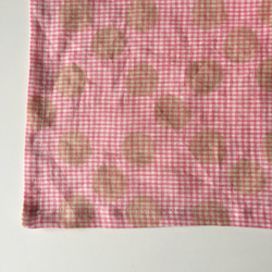 ミナペルホネン×C&Sコラボリネン地　ピンク　素敵シンプルマルチクロス　キッチンクロス　新発売です☺︎送料込 ﻿  ﻿ 4枚目の画像