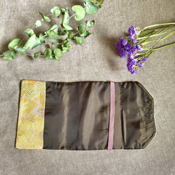 金襴/紫陽花のブックカバー/送料込 7枚目の画像