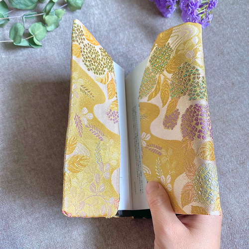 金襴/紫陽花のブックカバー/送料込 ブックカバー Autumn Leaves 通販 