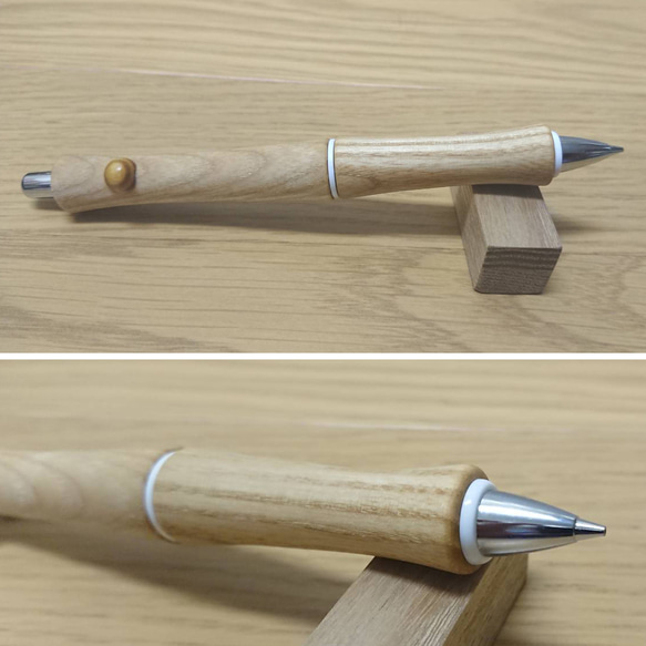 【MNK】完成いたしました。木軸　手作り　木のシャープペンシル MNK様専用】完成いたしました。木軸 手作り 木のシャープペンシル