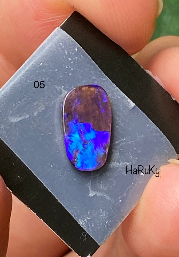 ミステリアスブルー♡ナチュラルボルダーオパール ルース 05 天然石 天然色 天然石 S1289737707(9841円)