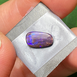 ミステリアスブルー♡ナチュラルボルダーオパール ルース 05 天然石 天然色 12枚目の画像