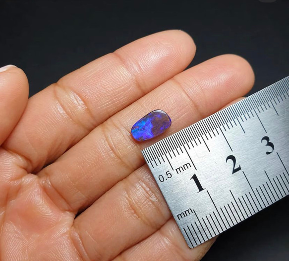 ミステリアスブルー♡ナチュラルボルダーオパール ルース 05 天然石 天然色 天然石 S1289737707(9841円)