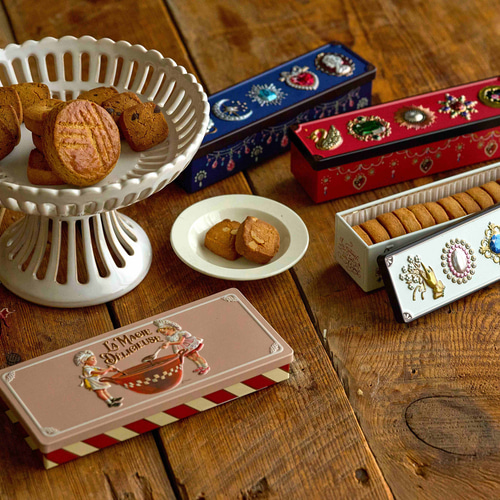 グルテンフリー発酵バターのクッキー缶【アソート】お菓子のミカタ