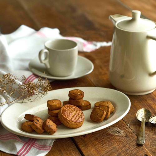 グルテンフリー発酵バターのクッキー缶【アソート】お菓子のミカタ