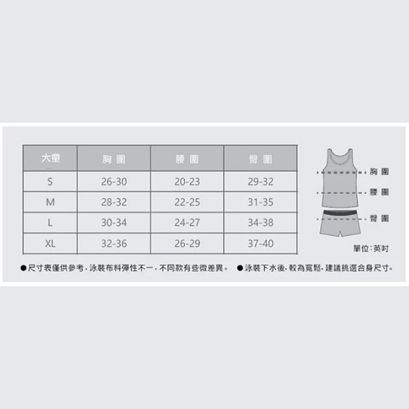 MIT 大童短袖兩件式防曬 泳裝 男女童適穿 第6張的照片